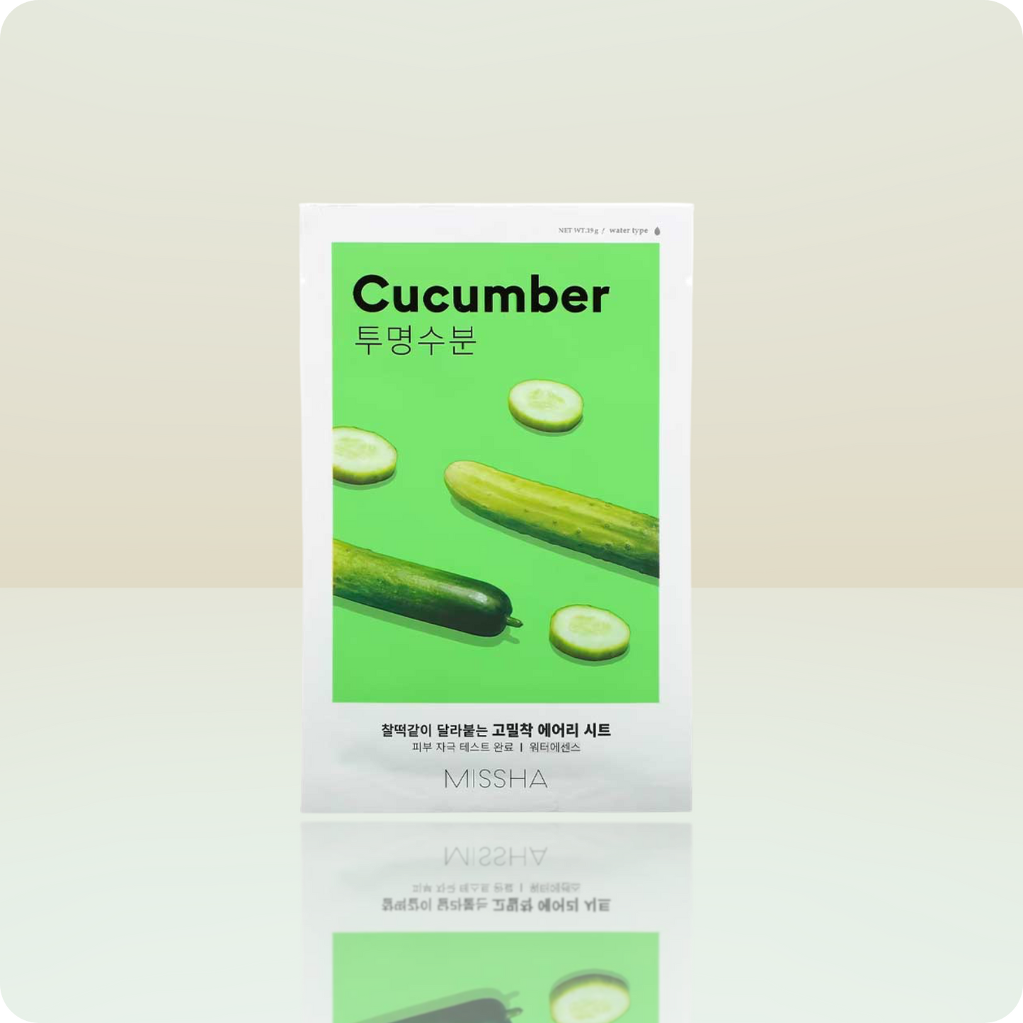 MISSHA Airy Fit Sheet Mask – Cucumber